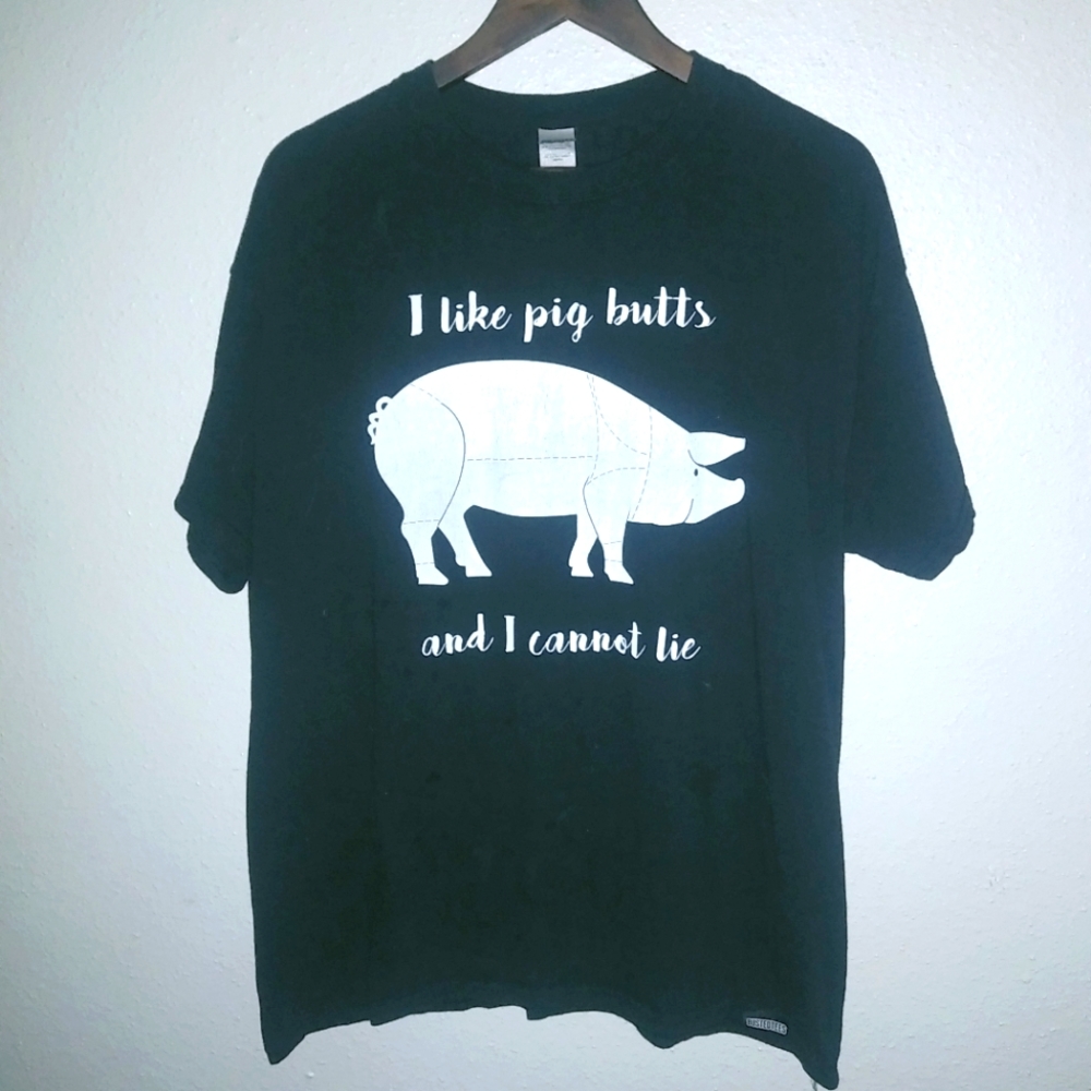 I Like Pig Butts And I Cannot Lie Mens Xl T-Shirt - image 1